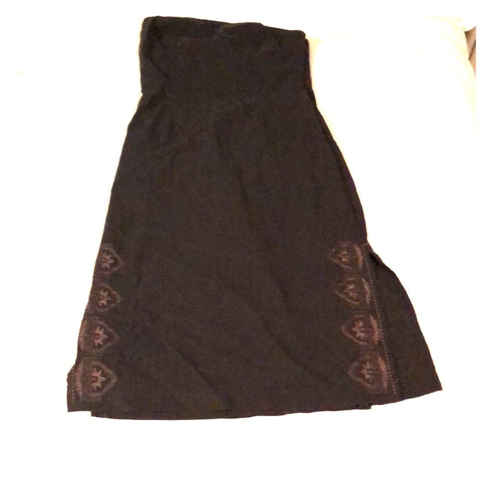 Express Stretch Strapless Midi Dress  SZ 7/8
